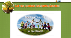 Desktop Screenshot of littlejunglelearningcenter.com